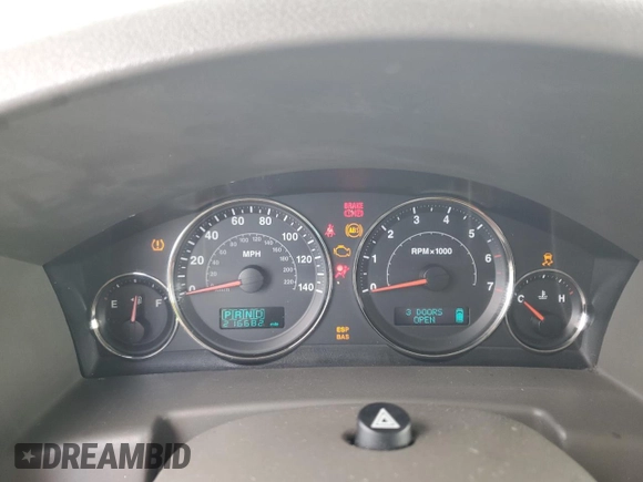 2006 Jeep Commander with VIN 1J8HG48N36C105167, listed as a Copart auction lot 53198305 with 216,682 mi miles and Clean Title. Bid and sale history available at carsss.com. Image 9.