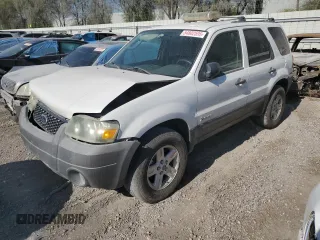 2006 Ford Escape Hybrid with VIN 1FMCU95H56KC36057, listed as a Copart auction lot 54802595 with 54,561 mi miles and Salvage title. Bid and sale history available at DreamBid. Image 1.