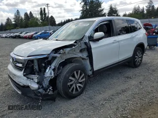 2020 Honda Pilot EX-L с VIN 5FNYF6H53LB041278, выставлен на аукционе Copart как лот 56803155 с пробегом 48 268 миль миль и Списание • Salvage title. История ставок и продаж доступна на DreamBid. Изображение 1.