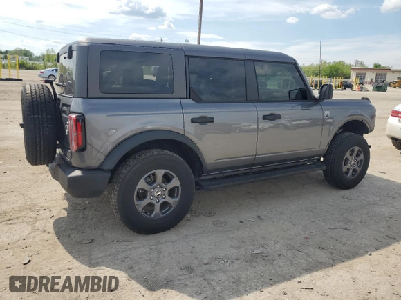 2023 Ford Bronco with VIN 1FMEE5BP3PLC01720, listed as a Copart auction lot 56186505 with 14,229 mi miles and Salvage title. Bid and sale history available at DreamBid. Image 3.