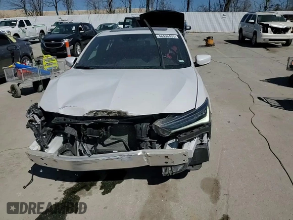2021 Acura ILX w/Premium/A-SPEC Package with VIN 19UDE2F80MA006720, listed as a Copart auction lot 48496435 with 50,655 mi miles and Salvage Title. Bid and sale history available at carsss.com. Image 11.
