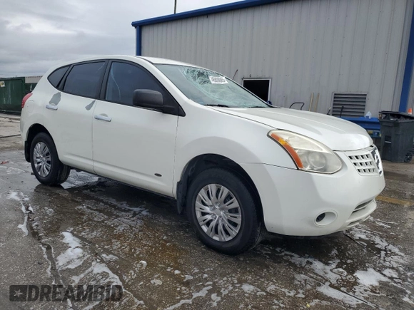 2009 Nissan Rogue SL with VIN JN8AS58VX9W449597, listed as a Copart auction lot 46809065 with 152,781 mi miles and Salvage Title. Bid and sale history available at carsss.com. Image 4.