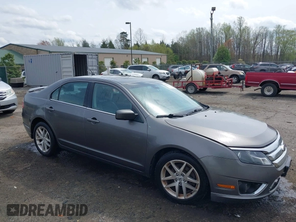 2012 Ford Fusion SEL with VIN 3FAHP0JA8CR425420, listed as a IAAI auction lot 41952627 with 115,421 mi miles. Bid and sale history available at carsss.com. Image 1.
