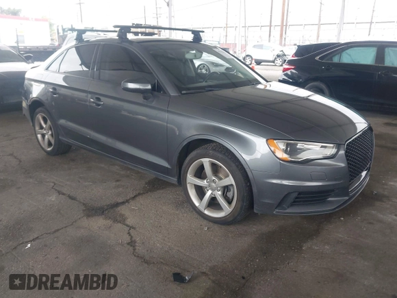 2015 Audi A3 Premium z VIN WAUACGFF3F1073735, wystawiony jako IAAI lot #42184594 z przebiegiem 104 906 mil mil oraz . Historia ofert i sprzedaży dostępna na DreamBid. Obrazek 1.