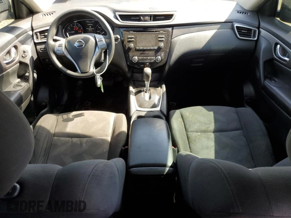 2016 Nissan Rogue SV with VIN KNMAT2MT7GP721008, listed as a Copart auction lot 48559485 with 187,319 mi miles and Salvage Title. Bid and sale history available at carsss.com. Image 8.