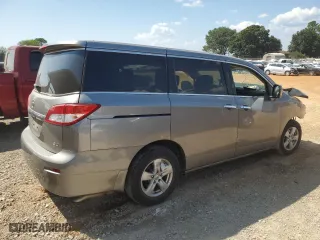 2013 Nissan Quest SV with VIN JN8AE2KP2D9071511, listed as a Copart auction lot 68070654 with 128,118 mi miles and Salvage Title. Bid and sale history available at carsss.com. Image 3.