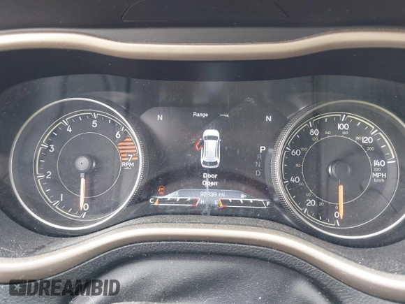 2016 Jeep Cherokee Limited с VIN 1C4PJMDB3GW270782, выставлен на аукционе IAAI как лот 42278791 с пробегом 92 339 миль миль и . История ставок и продаж доступна на DreamBid. Изображение 7.