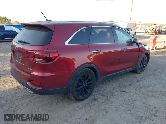 2020 Kia Sorento EX V6 with VIN 5XYPH4A59LG658892, listed as a IAAI auction lot 40647998 with 79,698 mi miles. Bid and sale history available at carsss.com. Image 4.