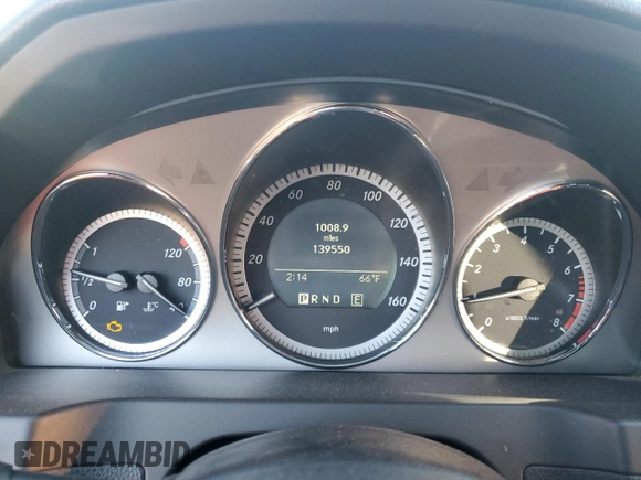 2011 Mercedes-Benz C 350 Sport with VIN WDDGF5GB2BR141092, listed as a Copart auction lot 84514624 with 139,550 mi miles and Salvage title. Bid and sale history available at DreamBid. Image 9.
