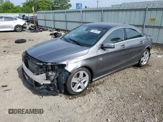 2018 Mercedes-Benz CLA 250 with VIN WDDSJ4GBXJN630851, listed as a Copart auction lot 61082185 with 31,065 mi miles and Salvage title. Bid and sale history available at DreamBid. Image 1.