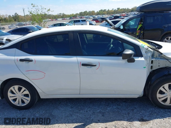 2022 Nissan Versa S with VIN 3N1CN8DV4NL846812, listed as a IAAI auction lot 41802614 with 30,624 mi miles and . Bid and sale history available at DreamBid. Image 14.