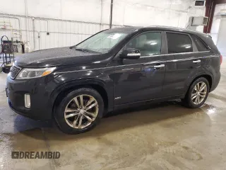 2014 Kia Sorento SX z VIN 5XYKWDA73EG444128, wystawiony jako Copart lot #58908875 z przebiegiem 189 141 mil mil oraz Tytuł czysty. Historia ofert i sprzedaży dostępna na DreamBid. Obrazek 1.