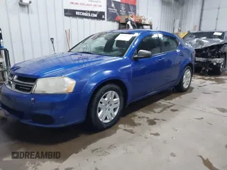 2014 Dodge Avenger SE with VIN 1C3CDZAB5EN130585, listed as a IAAI auction lot 41740971 with 191,519 mi miles. Bid and sale history available at carsss.com. Image 21.