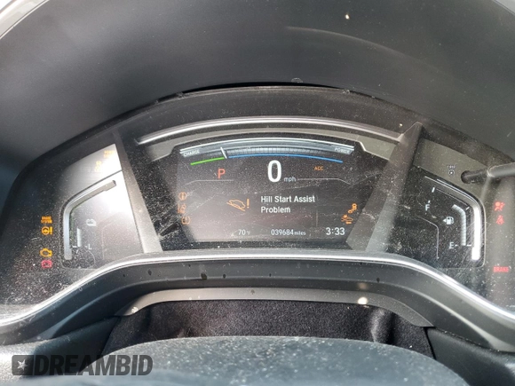 2020 Honda CR-V EX with VIN 7FART6H52LE025316, listed as a Copart auction lot 49142045 with 39,684 mi miles and Salvage Title. Bid and sale history available at DreamBid. Image 9.