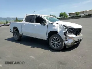 2021 Chevrolet Silverado 1500 LT with VIN 3GCUYDET6MG206476, listed as a Copart auction lot 53552215 with 130,103 mi miles and Salvage Title. Bid and sale history available at carsss.com. Image 11.
