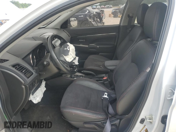 2022 Mitsubishi Outlander SE with VIN JA4APVAU5NU024156, listed as a Copart auction lot 53965825 with 55,627 mi miles and Salvage title. Bid and sale history available at DreamBid. Image 7.