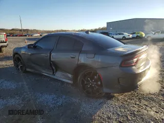 2019 Dodge Charger GT with VIN 2C3CDXHGXKH578962, listed as a Copart auction lot 81716694 with 90,943 mi miles and Salvage Title. Bid and sale history available at DreamBid. Image 2.