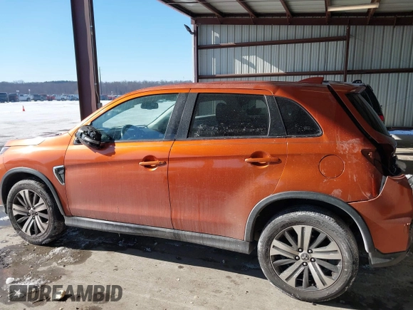 2020 Mitsubishi Outlander Sport SE 2.0 with VIN JA4AP4AU1LU028406, listed as a IAAI auction lot 41379684 with 88,676 mi miles. Bid and sale history available at carsss.com. Image 14.