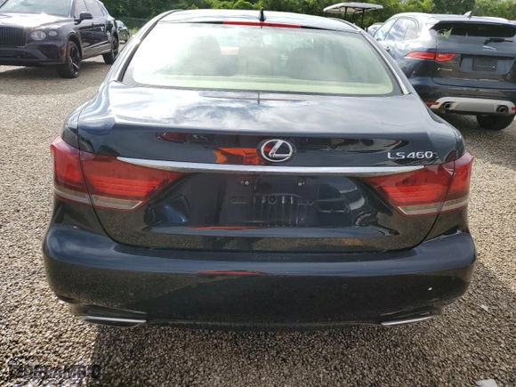 2014 Lexus LS 460 with VIN JTHBL5EF6E5131050, listed as a Copart auction lot 74003874 with 0 mi miles and Non Repairable. Bid and sale history available at carsss.com. Image 6.