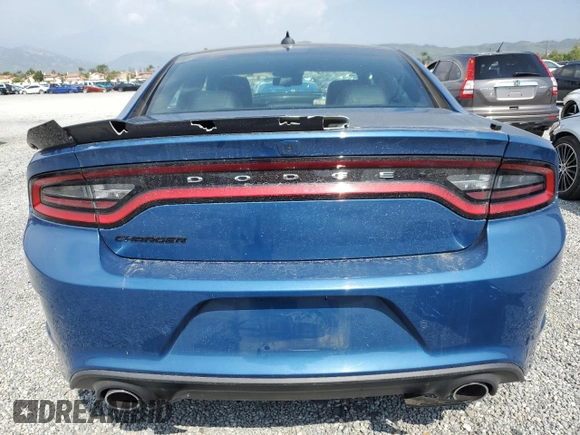 2021 Dodge Charger Scat Pack with VIN 2C3CDXGJ6MH596312, listed as a Copart auction lot 55108165 with 19,731 mi miles and Clean Title. Bid and sale history available at DreamBid. Image 6.