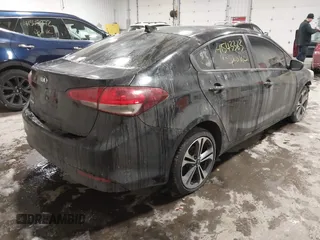 2018 Kia Forte LX with VIN 3KPFL4A74JE197378, listed as a IAAI auction lot 41543383 with 107,078 mi miles. Bid and sale history available at carsss.com. Image 4.