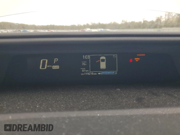 2018 Toyota Prius One with VIN JTDKDTB32J1617045, listed as a Copart auction lot 50398665 with 119,216 mi miles and Clean Title. Bid and sale history available at DreamBid. Image 9.