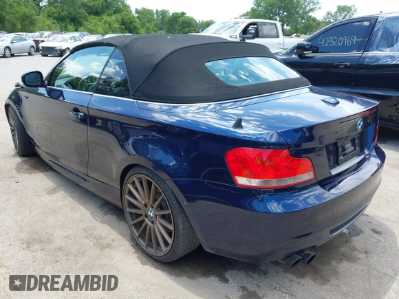 2012 BMW 1 Series 135i with VIN WBAUN7C59CVM26809, listed as a IAAI auction lot 42336904 with 164,247 mi miles and . Bid and sale history available at DreamBid. Image 3.