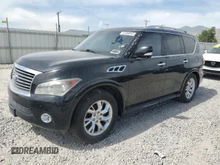 2012 Infiniti QX56 7-passenger z VIN JN8AZ2NE1C9018375, wystawiony jako Copart lot #61069945 z przebiegiem Nie podano mil oraz Czysty tytuł • Clean title. Historia ofert i sprzedaży dostępna na DreamBid. Obrazek 1.