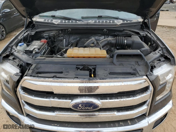 2015 Ford F-150 XLT with VIN 1FTEW1EFXFFC03572, listed as a Copart auction lot 82818204 with 64,134 mi miles and Salvage Title. Bid and sale history available at carsss.com. Image 12.