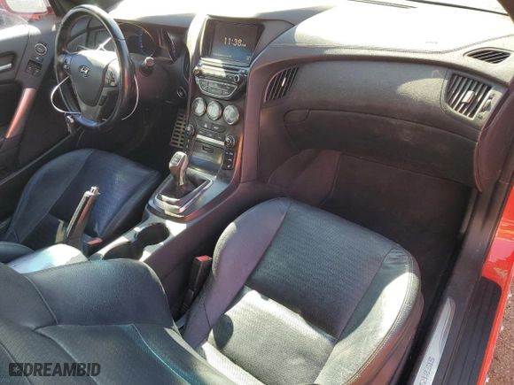 2016 Hyundai Genesis Coupe 3.8L Ultimate with VIN KMHHU6KJ4GU134511, listed as a Copart auction lot 48715175 with 138,408 mi miles and Salvage Title. Bid and sale history available at carsss.com. Image 8.