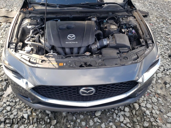 2019 Mazda 3 w/Select Pkg with VIN 3MZBPAAL0KM113155, listed as a Copart auction lot 84405104 with 55,542 mi miles and Salvage Title. Bid and sale history available at carsss.com. Image 12.
