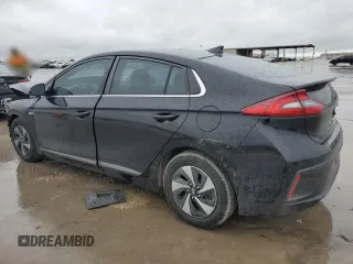 2019 Hyundai Ioniq SEL with VIN KMHC75LC0KU134817, listed as a Copart auction lot 51964555 with 95,837 mi miles and Salvage Title. Bid and sale history available at DreamBid. Image 2.
