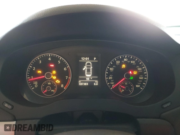 2013 Volkswagen Jetta GLI Autobahn с VIN 3VW4A7AJ0DM226764, выставлен на аукционе Copart как лот 58163495 с пробегом 187 383 миль миль и Чистый • Clean title. История ставок и продаж доступна на DreamBid. Изображение 9.
