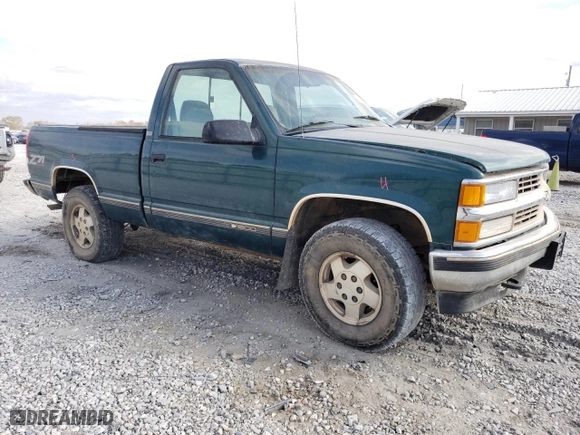 1995 Chevrolet C/K 1500 with VIN 1GCEK14K9SZ156442, listed as a Copart auction lot 76745784 with 187,530 mi miles and Clean Title. Bid and sale history available at carsss.com. Image 4.