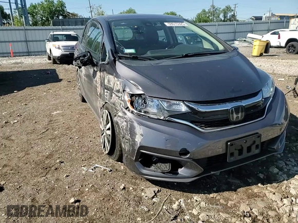 2018 Honda Fit EX-L with VIN 3HGGK5H95JM726719, listed as a Copart auction lot 59015325 with Not provided miles and Salvage title. Bid and sale history available at DreamBid. Image 13.