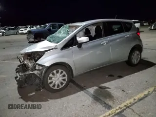 2016 Nissan Note S with VIN 3N1CE2CP7GL382305, listed as a Copart auction lot 81355864 with Not Provided miles and Non Repairable. Bid and sale history available at DreamBid. Image 1.