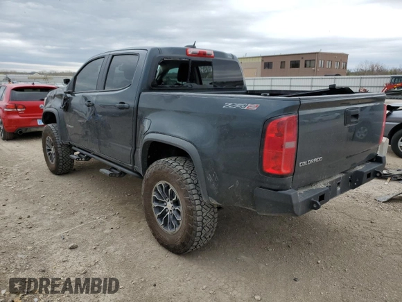 2017 Chevrolet Colorado 4WD ZR2 z VIN 1GCGTEEN5H1284514, wystawiony jako Copart lot #51377075 z przebiegiem 109 085 mil mil oraz Szkoda całkowita • Salvage title. Historia ofert i sprzedaży dostępna na DreamBid. Obrazek 2.