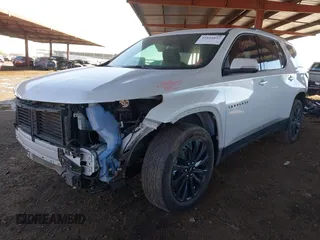 2023 Chevrolet Traverse RS with VIN 1GNERJKW7PJ230813, listed as a IAAI auction lot 41814857 with 51,618 mi miles. Bid and sale history available at carsss.com. Image 2.