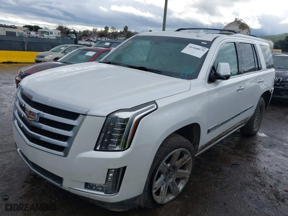 2016 Cadillac Escalade Premium Collection with VIN 1GYS4CKJ2GR473242, listed as a IAAI auction lot 41468079 with 91,664 mi miles. Bid and sale history available at carsss.com. Image 18.