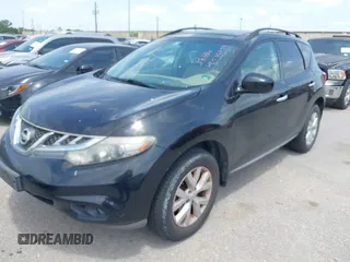 2011 Nissan Murano LE with VIN JN8AZ1MU5BW055853, listed as a IAAI auction lot 42080839 with 165,627 mi miles and . Bid and sale history available at DreamBid. Image 2.