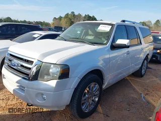 2011 Ford Expedition EL Limited with VIN 1FMJK2A52BEF08377, listed as a IAAI auction lot 41908751 with 169,270 mi miles. Bid and sale history available at carsss.com. Image 2.