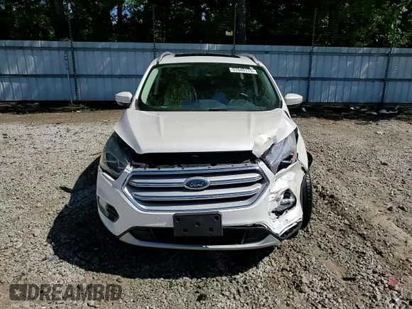 2019 Ford Escape Titanium with VIN 1FMCU9J97KUA21390, listed as a Copart auction lot 57640175 with 51,254 mi miles and Salvage title. Bid and sale history available at DreamBid. Image 14.
