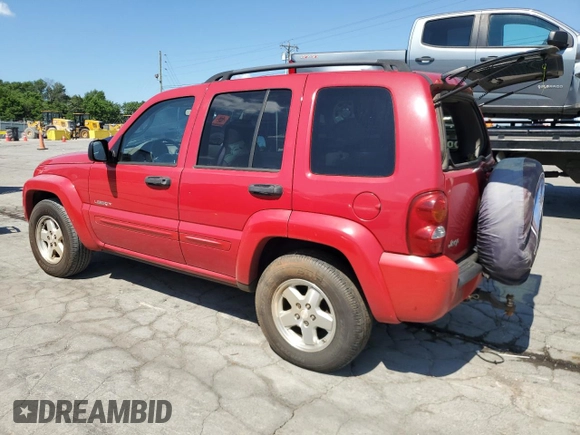 2004 Jeep Liberty Limited with VIN 1J4GK58K94W180913, listed as a Copart auction lot 63317785 with 211,436 mi miles and Clean title. Bid and sale history available at DreamBid. Image 2.
