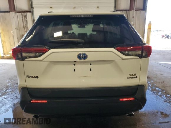 2023 Toyota RAV4 Hybrid XLE with VIN 4T3RWRFV8PU092848, listed as a Copart auction lot 51754275 with 20,841 mi miles and Salvage Title. Bid and sale history available at carsss.com. Image 6.