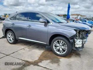 2013 Lexus RX 350 with VIN 2T2ZK1BA0DC118716, listed as a Copart auction lot 61987965 with 185,414 mi miles and Salvage title. Bid and sale history available at DreamBid. Image 4.