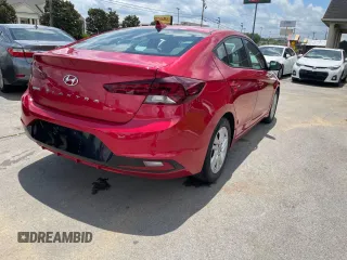 2020 Hyundai Elantra SEL with VIN 5NPD84LF2LH588105, listed as a Copart auction lot 61506555 with 58,811 mi miles and Salvage title. Bid and sale history available at DreamBid. Image 4.