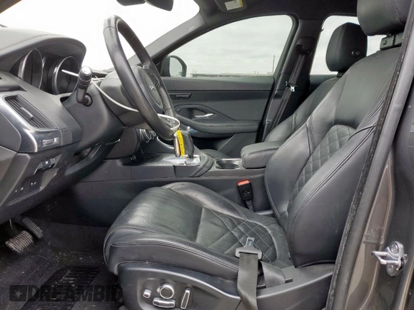 2019 Jaguar E-Pace SE with VIN SADFP2FX1K1Z35910, listed as a Copart auction lot 45399745 with 81,306 mi miles and Salvage Title. Bid and sale history available at DreamBid. Image 7.