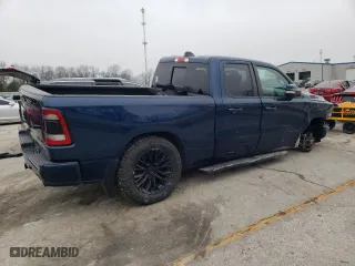 2019 Ram 1500 Rebel with VIN 1C6SRFET5KN870103, listed as a Copart auction lot 43571475 with 48,153 mi miles and Salvage Title. Bid and sale history available at carsss.com. Image 3.