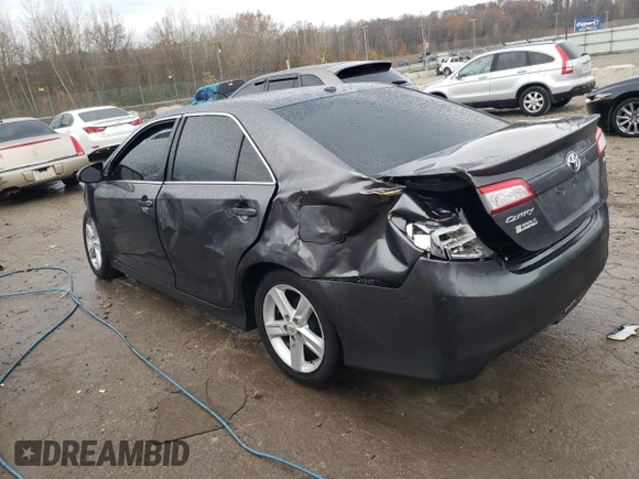 2013 Toyota Camry L with VIN 4T1BF1FK2DU648942, listed as a Copart auction lot 80034784 with 0 mi miles and Non Repairable. Bid and sale history available at carsss.com. Image 2.