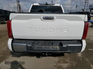 2022 Toyota Tundra Limited with VIN 5TFJA5ABXNX010225, listed as a Copart auction lot 51496985 with 28,476 mi miles and Salvage title. Bid and sale history available at DreamBid. Image 6.